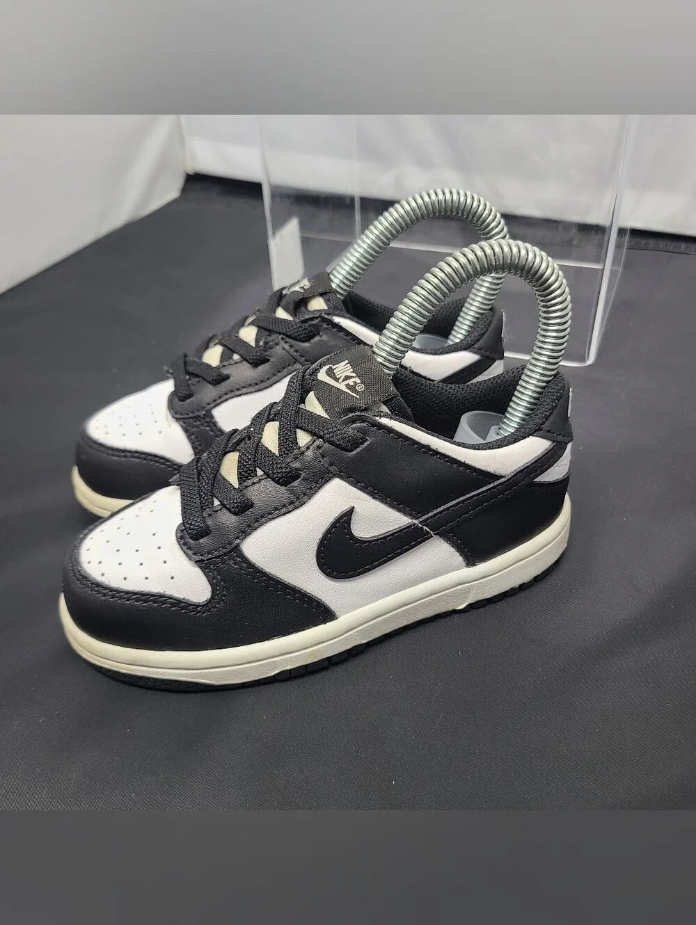 Nike Dunk Low Black White Panda CW1588-100 kids Size 1Y